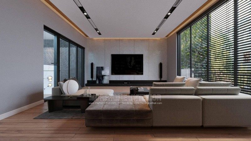 Sofa góc l hiện đại đẹp cho nhà vườn pandora 53 triều khúc thanh xuân hà nội