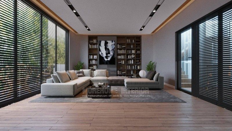 Sofa góc l hiện đại đẹp cho nhà vườn pandora 53 triều khúc thanh xuân hà nội