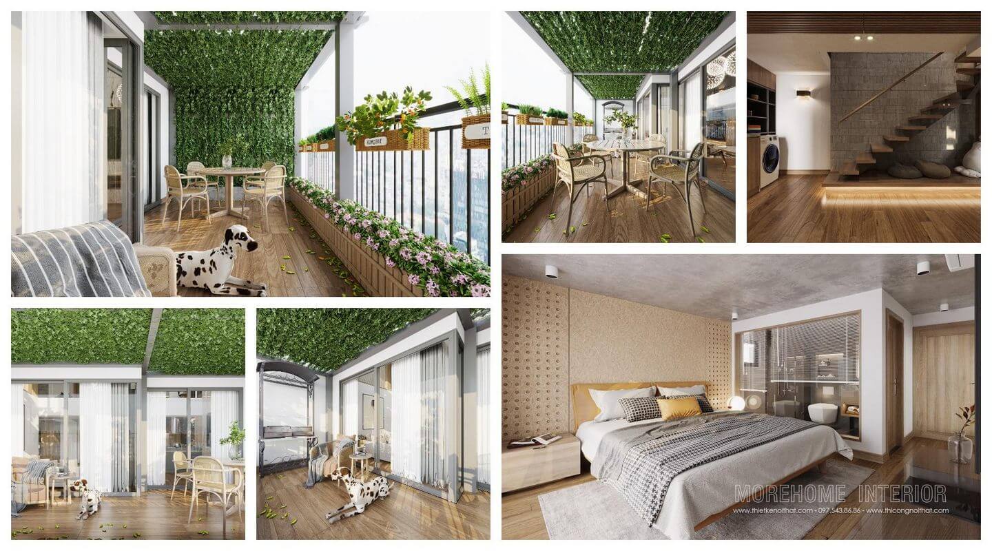 Thiết kế nội thất biệt thự Aquabay Central Lake