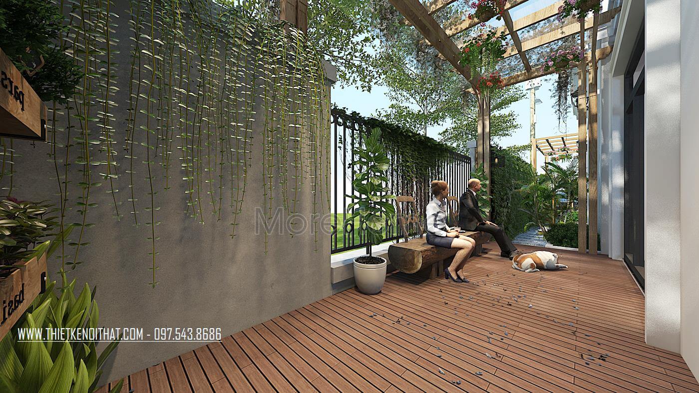 Thiết kế nội thất biệt thự Vinhomes Green Bay Mễ Trì