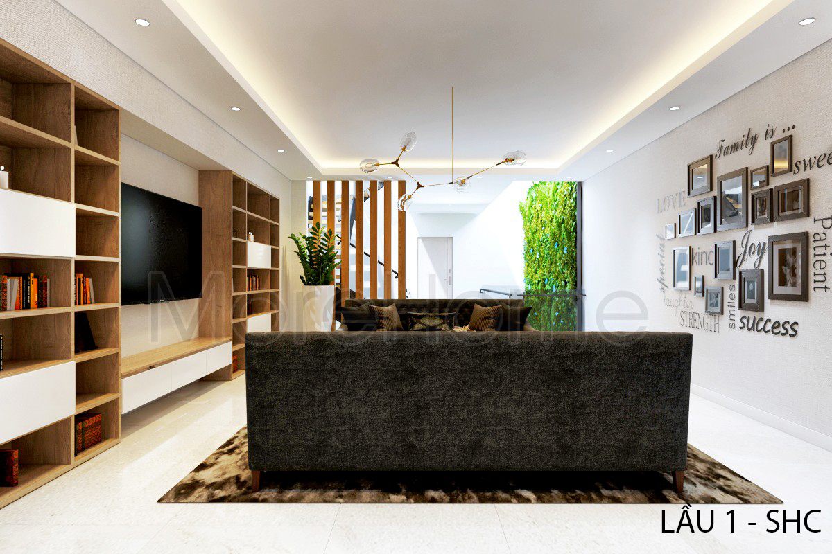 Thiết kế nội thất nhà phố Vincom Rạch Giá Kiên Giang