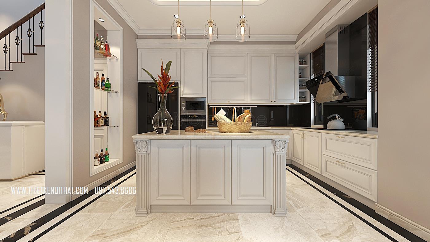 Thiết kế nội thất biệt thự Vinhomes Riverside The Harmony 