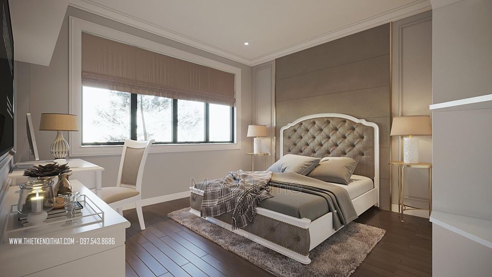 Thiết kế nội thất biệt thự vinhomes gardenia