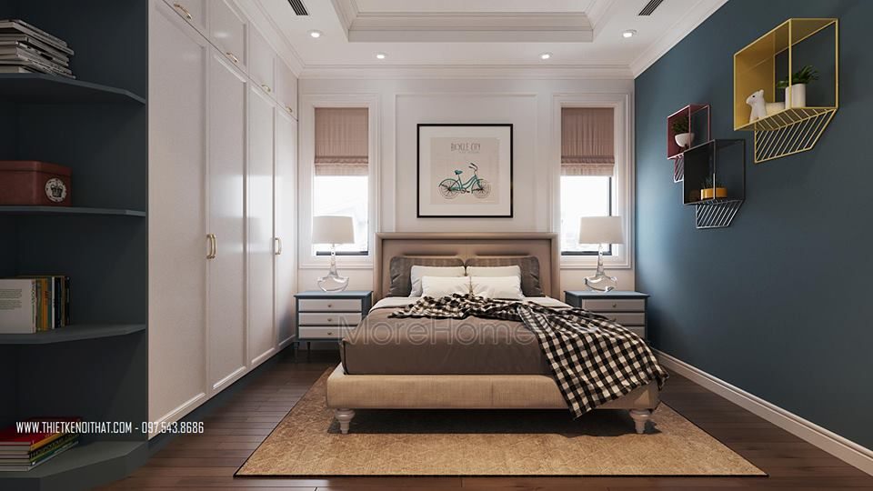 Thiết kế nội thất biệt thự vinhomes gardenia