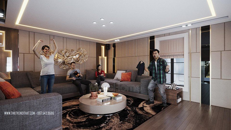 Thiết kế nội thất biệt thự vinhomes gardenia