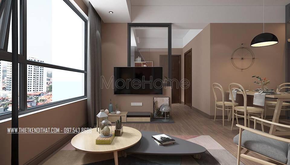 Thiết kế nội thất căn hộ chung cư 789