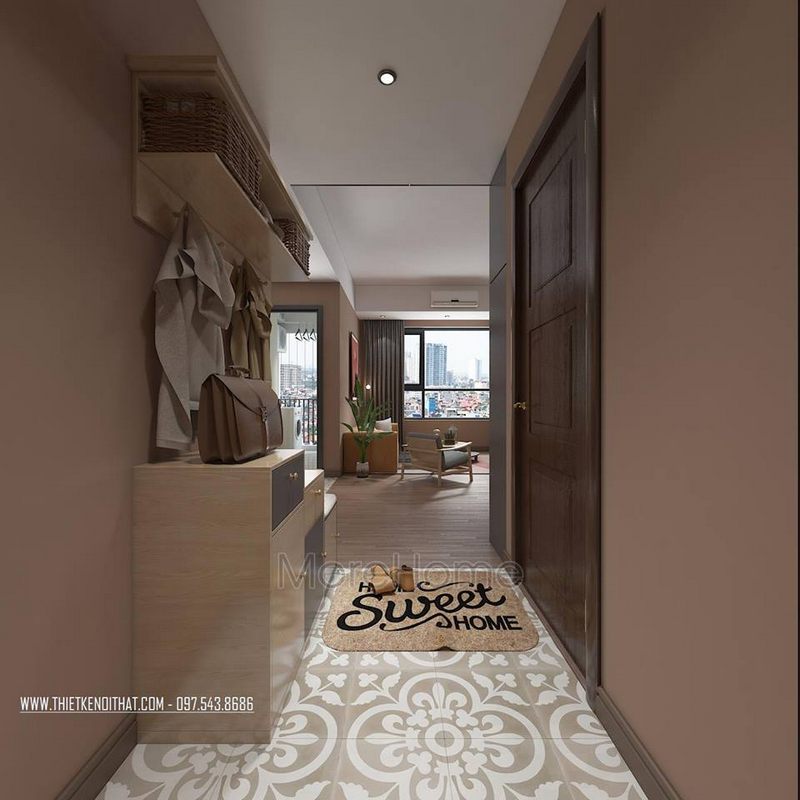 Thiết kế nội thất căn hộ chung cư 789