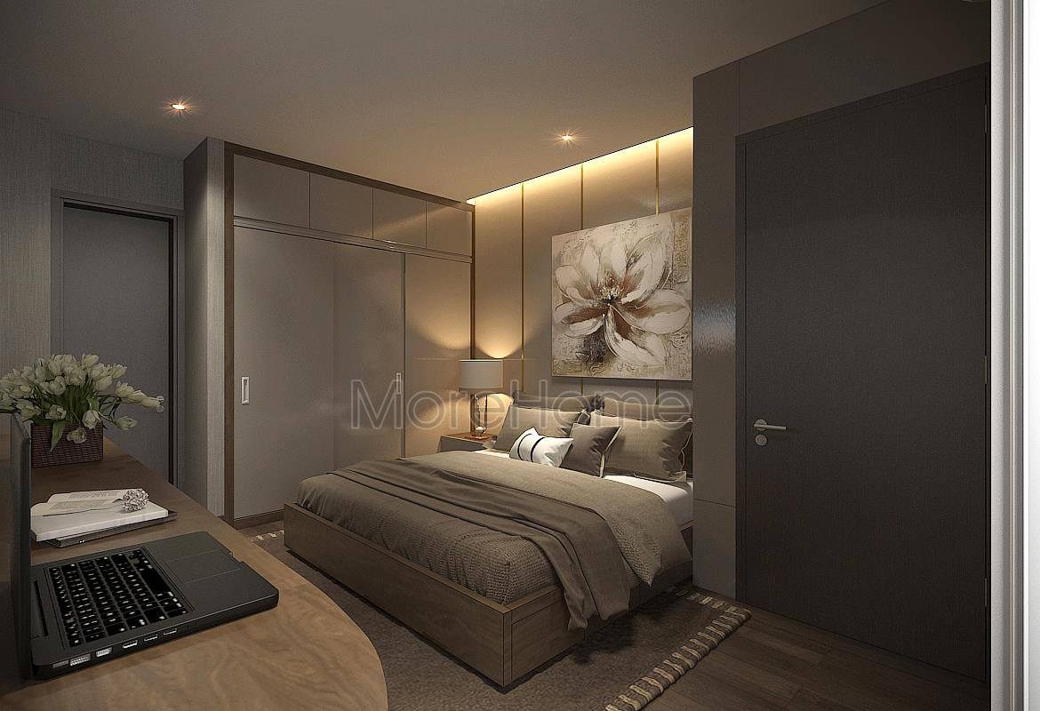 Thiết kế nội thất phòng ngủ chung cư AZ Sky Định Công