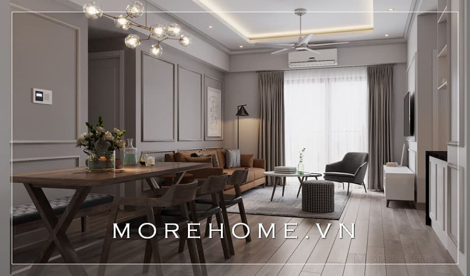 Thiết kế nội thất chung cư hiện đại đẹp