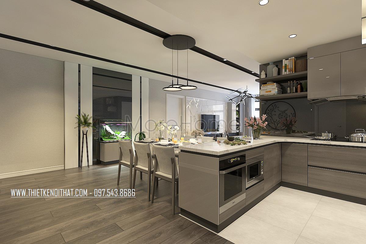 Thiết kế nội thất chung cư Discovery Complex