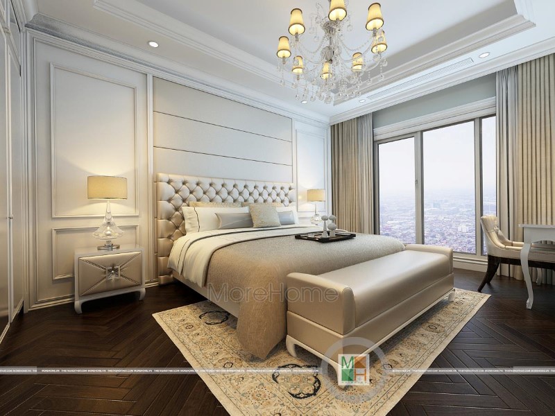 Thiết kế căn hộ Penthouse tân cổ điển Imperia Garden