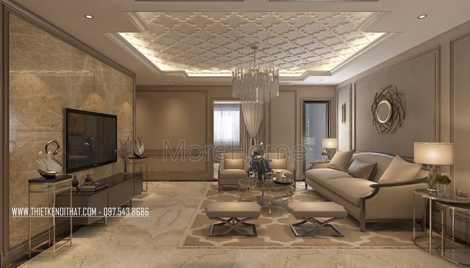 Thiết kế nội thất chung cư cao cấp tại Láng Hạ