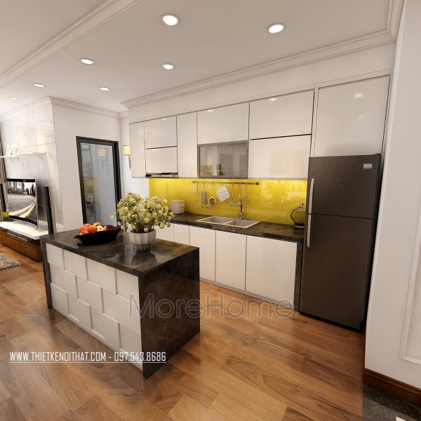 Mẫu thiết kế nội thất căn hộ Park Hill Premium