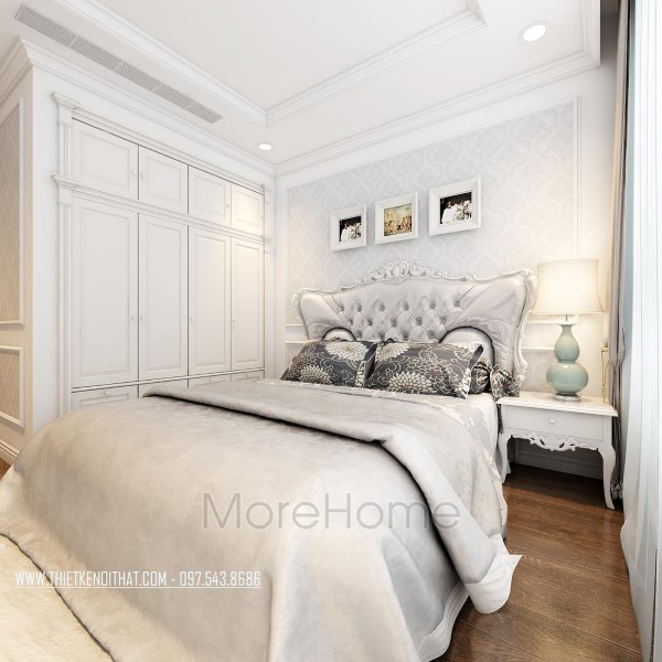 Mẫu thiết kế căn hộ Times City Park Hill Tân cổ điển