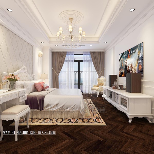 Thiết kế chung cư tân cổ điển cao cấp tại Royal City