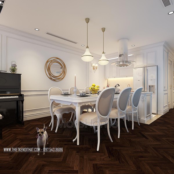 Thiết kế chung cư tân cổ điển cao cấp tại Royal City