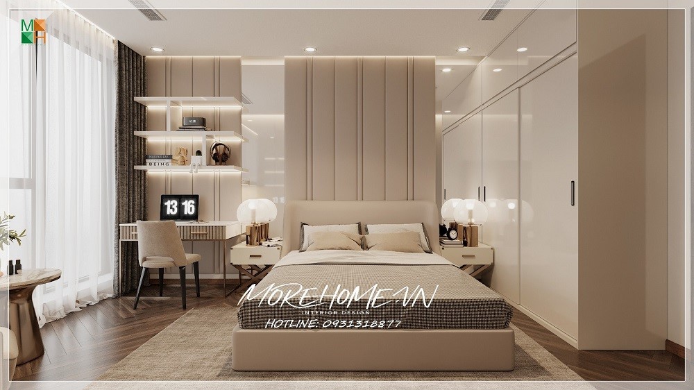 Thiết kế nội thất chung cư Sunshine hiện đại, sang trọng