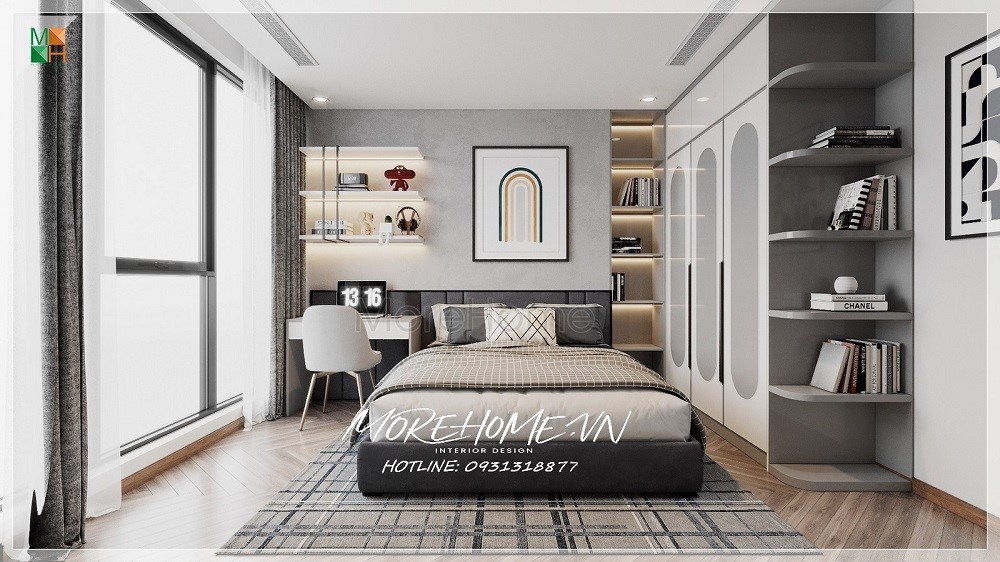 Thiết kế nội thất chung cư Sunshine hiện đại, sang trọng