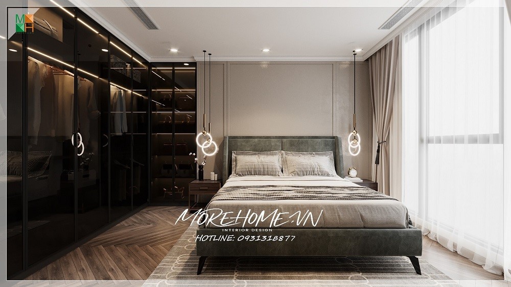 Thiết kế nội thất chung cư Sunshine hiện đại, sang trọng