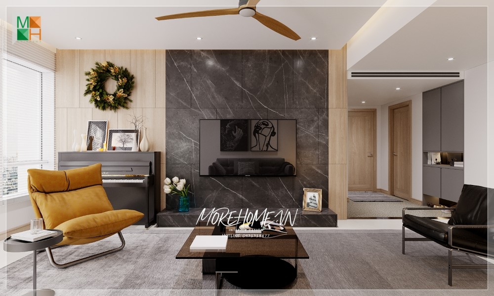 Thiết kế nội thất chung cư Thăng Long Number One