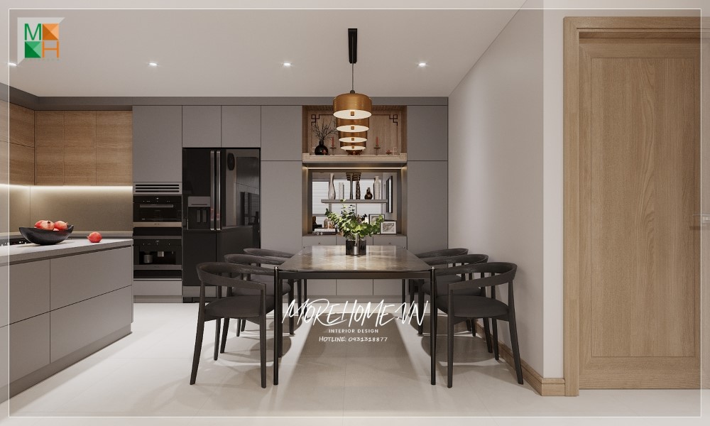 Thiết kế nội thất chung cư Thăng Long Number One