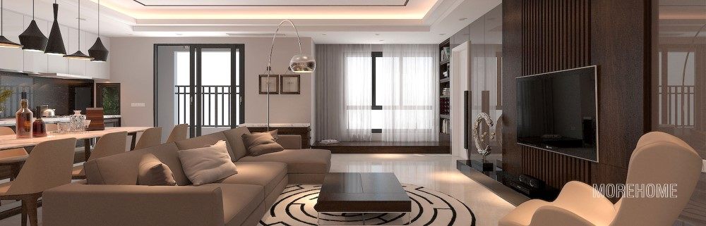 Thiết kế nội thất căn hộ chung cư hiện đại tại Timescity