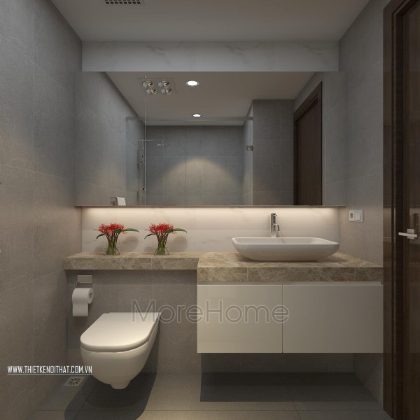 Thiết kế nội thất căn hộ chung cư Tràng An đẹp