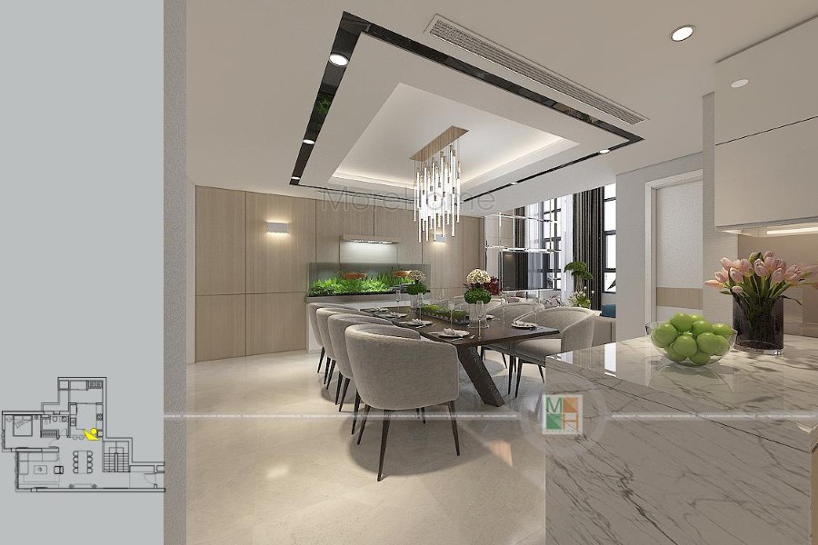 Thiết kế nội thất chung cư duplex Mulberry Lane