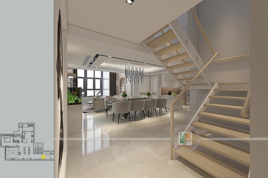 Thiết kế nội thất chung cư duplex Mulberry Lane
