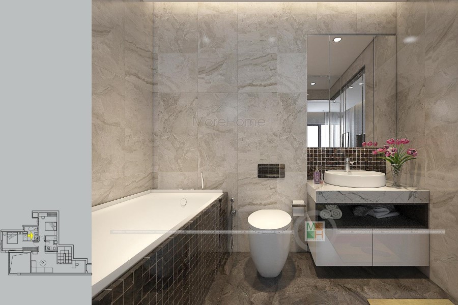 Thiết kế nội thất chung cư duplex Mulberry Lane