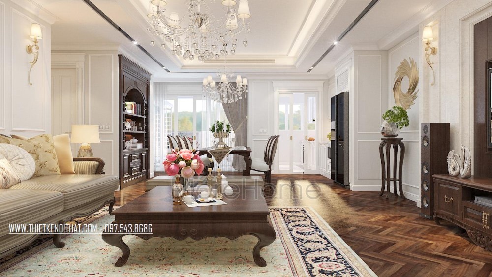 Thiết kế nội thất chung cư Hei Tower