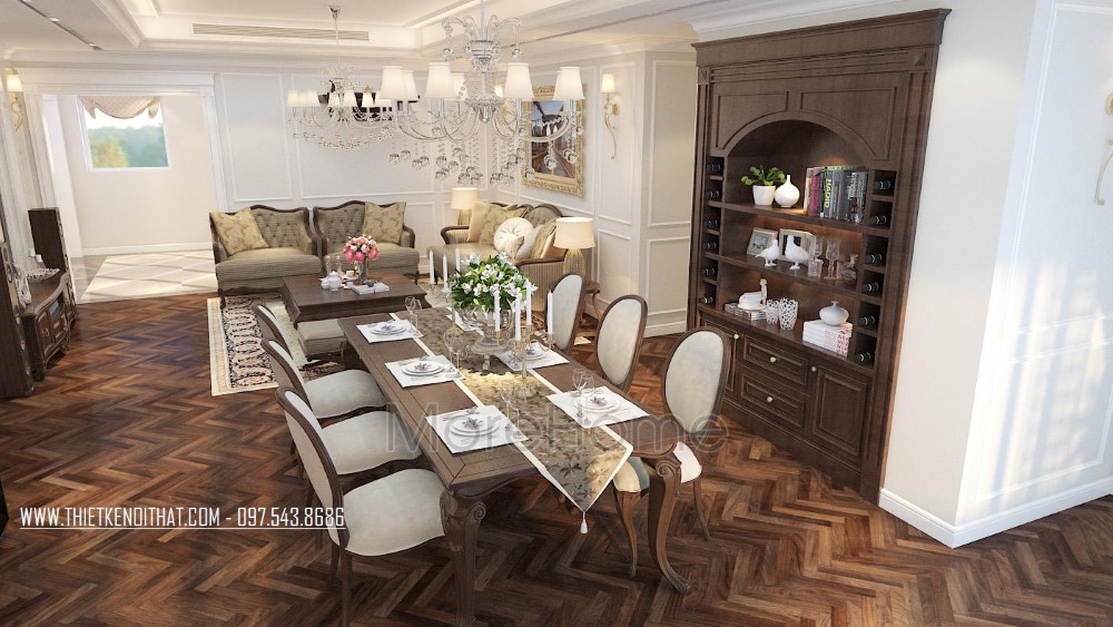 Thiết kế nội thất chung cư Hei Tower