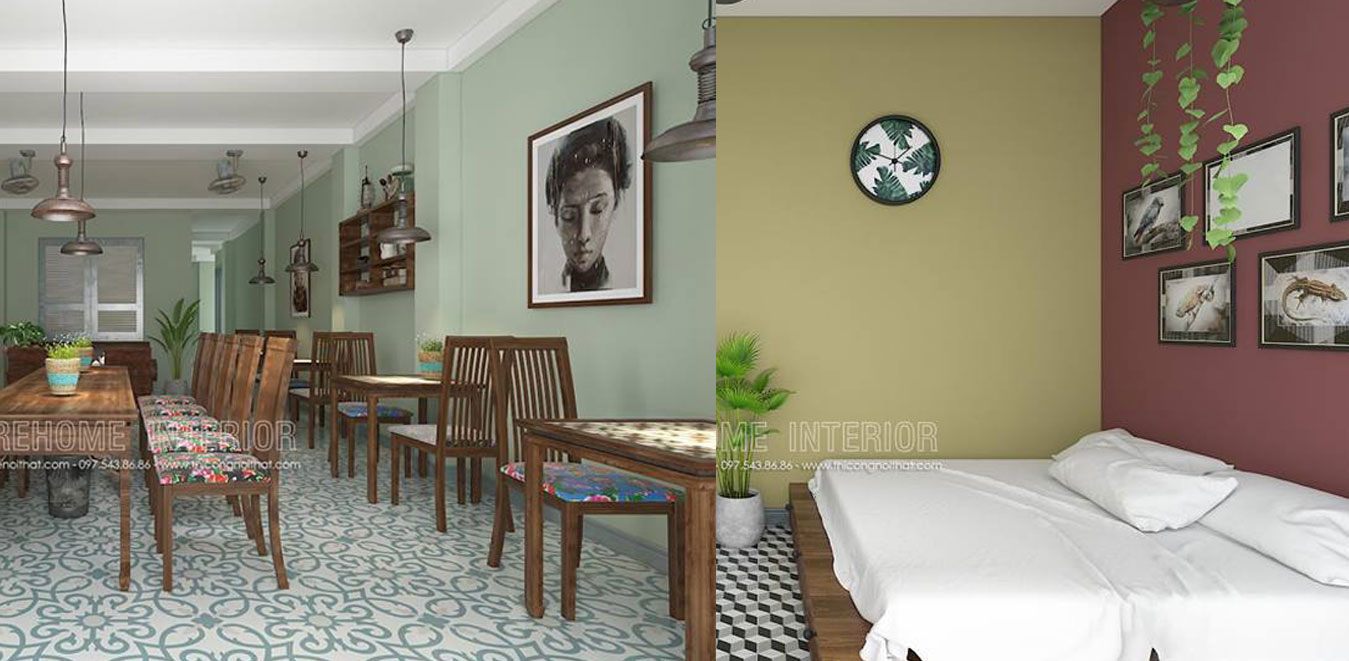 Thiết kế nội thất Homestay đường Tôn Thất Tùng