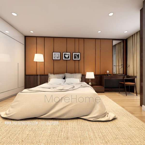 Thiết kế nội thất chung cư Mipec hiện đại