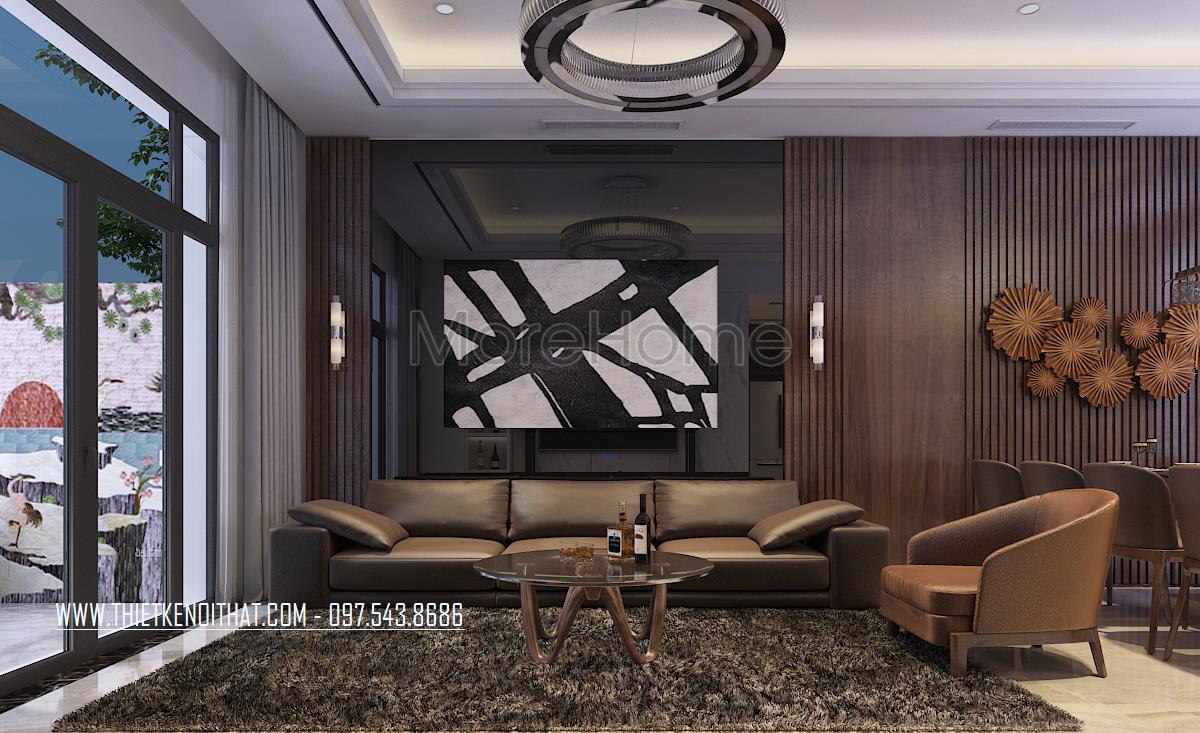 Thiết kế nội thất nhà liền kề Đại Kim