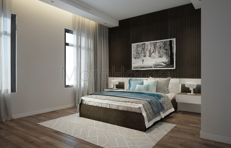 Thiết kế nội thất nhà phố Lake View phong cách hiện đại