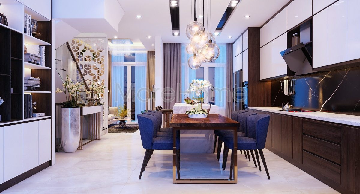 Thiết kế nội thất nhà phố Vạn Phúc Thủ Đức