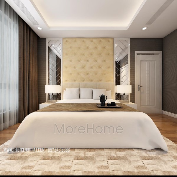 Mẫu thiết kế nội thất căn hộ Times City Park Hill