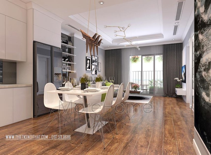 Thiết kế nội thất chung cư Park Hill