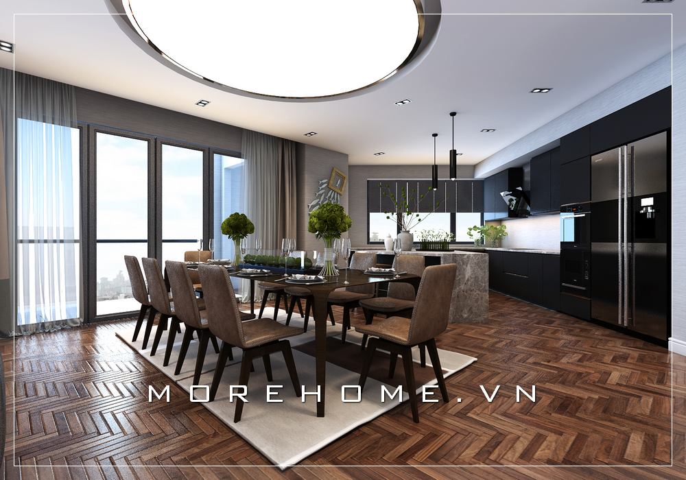 Thiết kế nội thất phòng ăn đẹp hiện đại & sang trọng