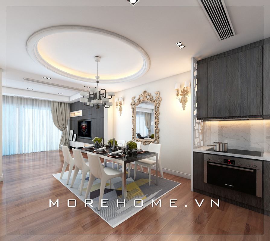 Thiết kế nội thất phòng ăn đẹp hiện đại & sang trọng