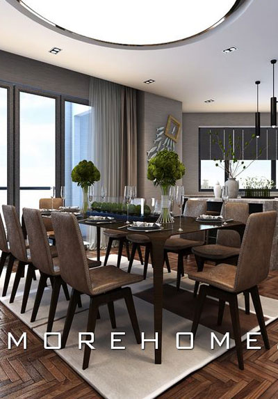 30+ mẫu thiết kế nội thất phòng ăn đẹp hiện đại & sang trọng