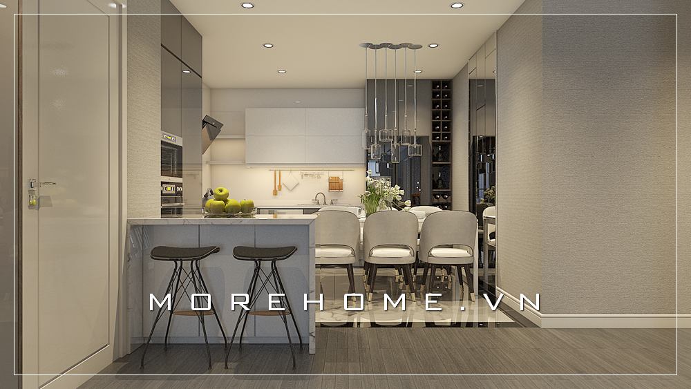 Mẫu thiết kế nội thất phòng bếp- ăn tuyệt đẹp