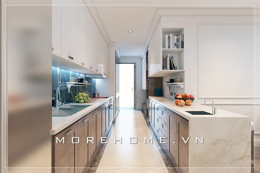 Thiết kế nội thất phòng bếp đẹp, hiện đại