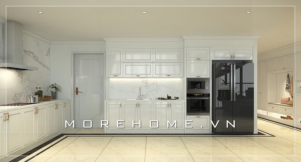 Thiết kế nội thất phòng bếp đẹp, hiện đại