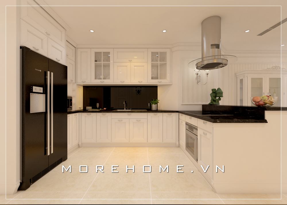 Thiết kế nội thất phòng bếp đẹp, hiện đại