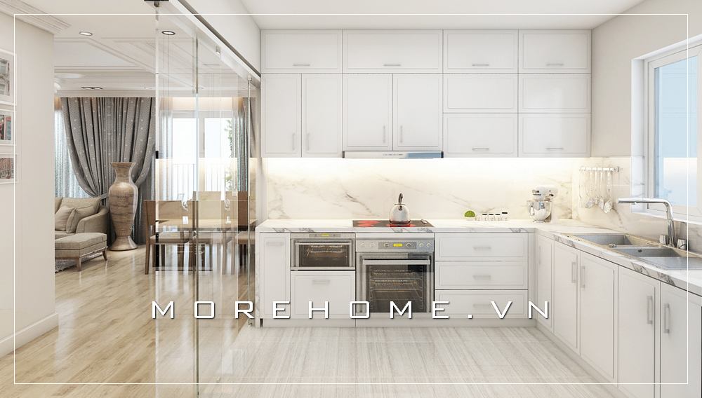 Thiết kế nội thất phòng bếp đẹp, cao cấp