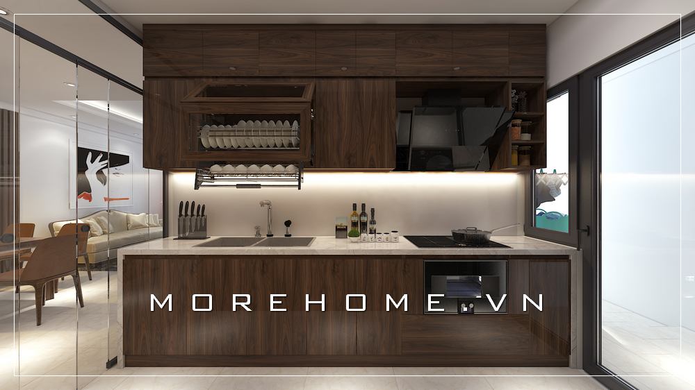 Thiết kế nội thất phòng bếp đẹp, hiện đại