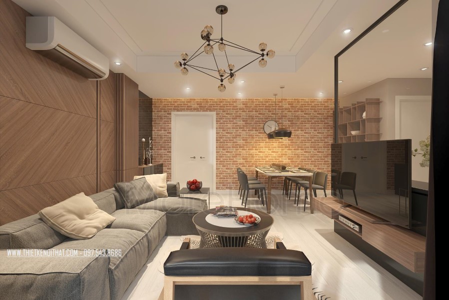 Thiết kế chung cư hiện đại tại Ruby Tower