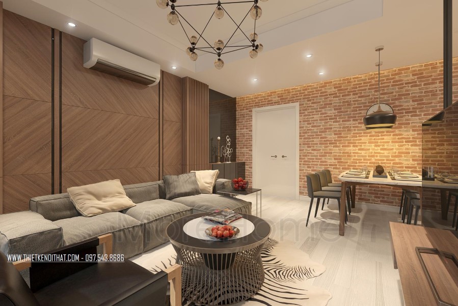 Thiết kế chung cư hiện đại tại Ruby Tower